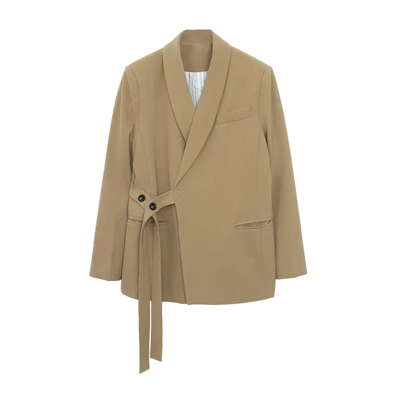 Vintage Style Women's Two-Piece Suit Set