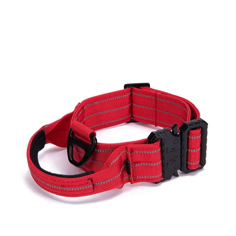 Reflective Quick Release Dog Walking Collar