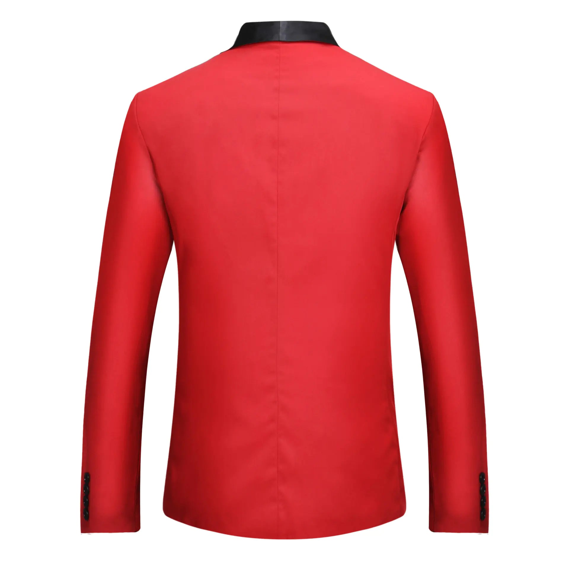 Stylish Color Block Men's Casual Blazer Jacket