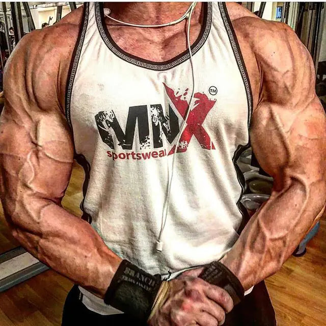 Men's Muscle Bodybuilding Training Tank Top (Sleeveless)