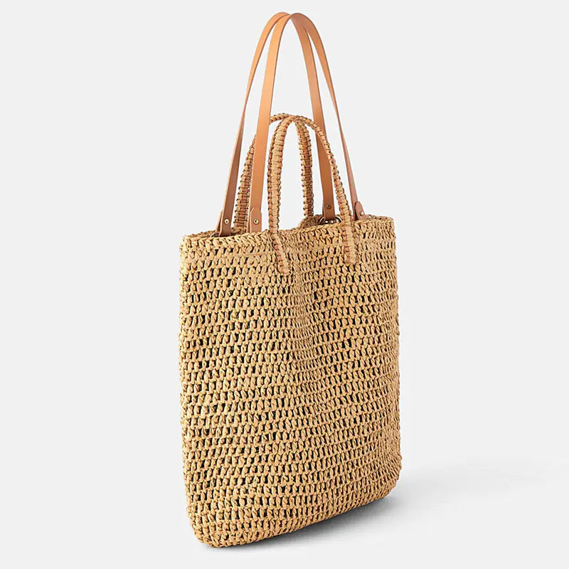 Ladies Summer Simple Straw Bag for Fashion Lovers