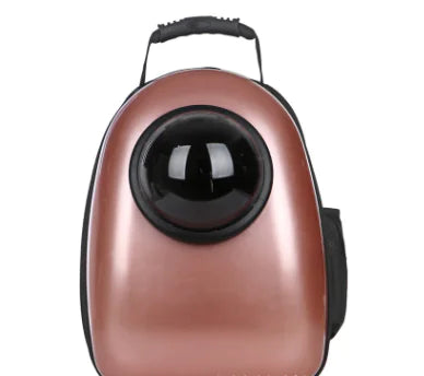 Breathable Pet Space Capsule Backpack for Cats and Dogs