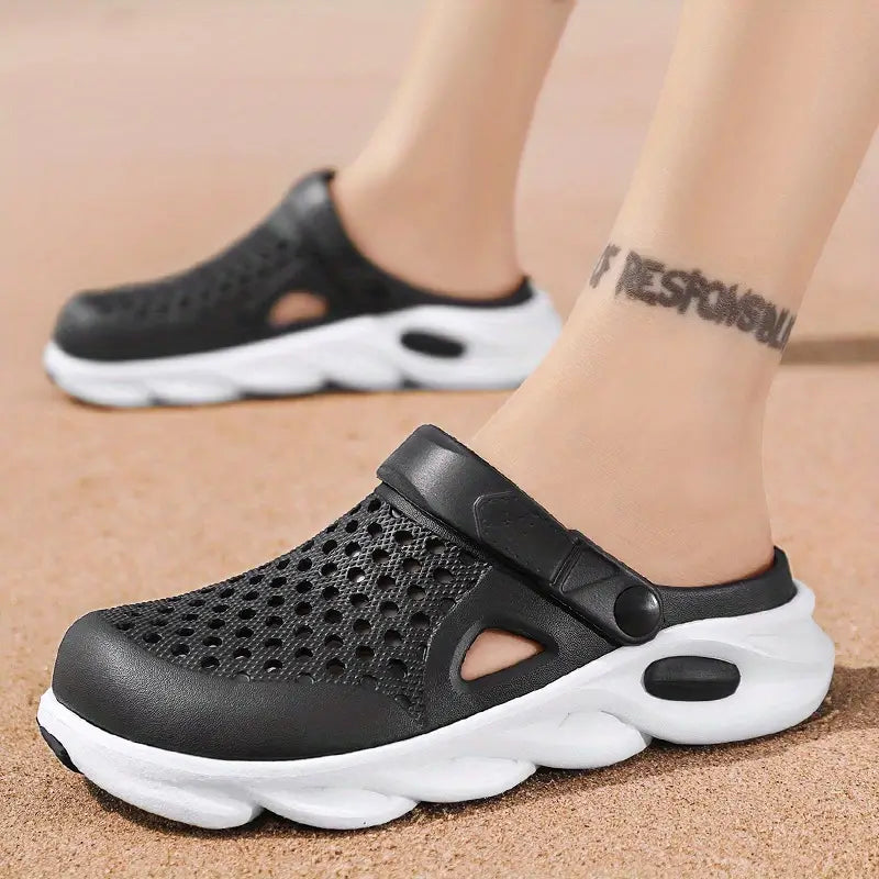Men's Lightweight Comfy Non-Slip Garden Clogs