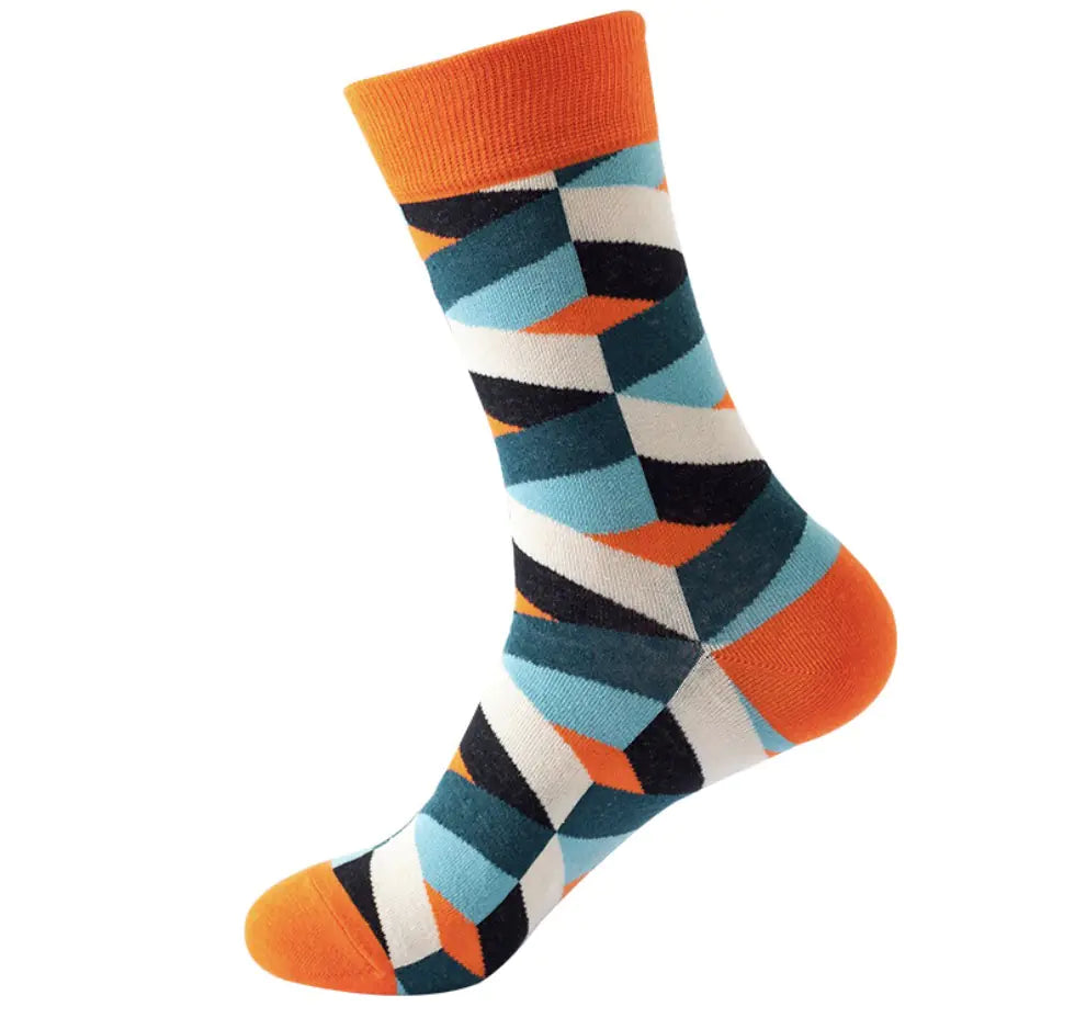 Funny British Style Casual Socks for Men