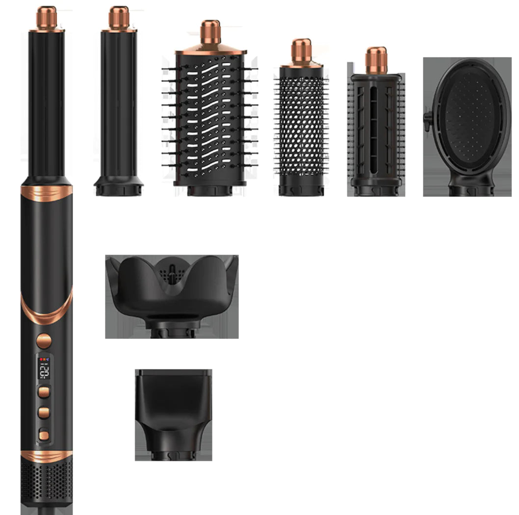 8-in-1 Foldable Hot Air Hair Styling Set