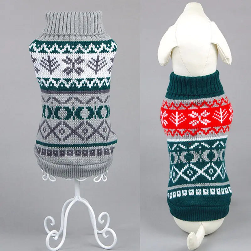 Knitted Sweater for Pets and Dogs