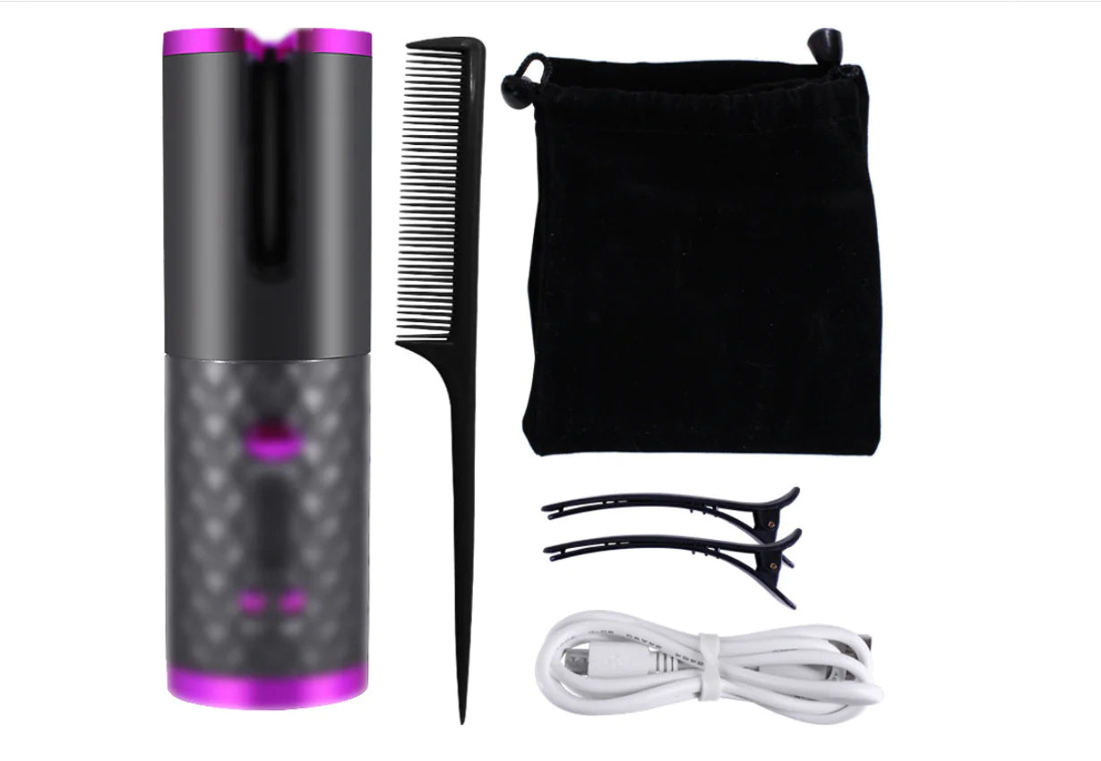 Wireless USB Rechargeable Hair Curler