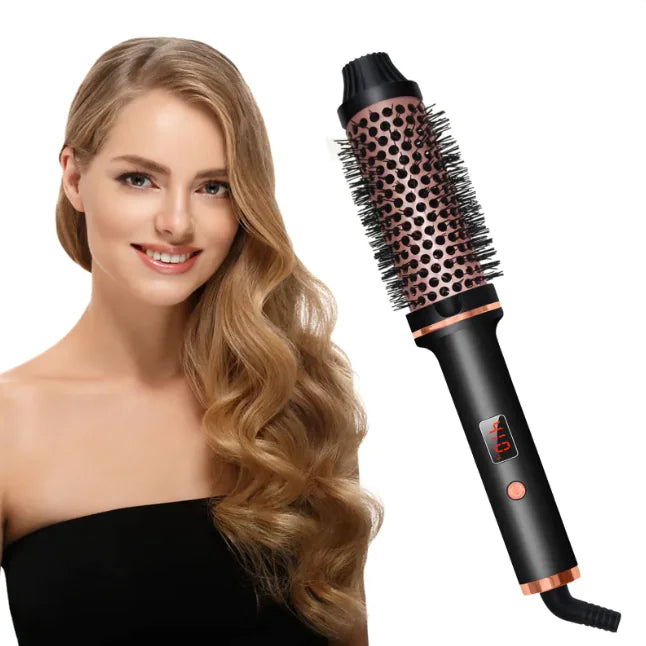 Multifunctional Portable Hair Curler & Straightening Comb