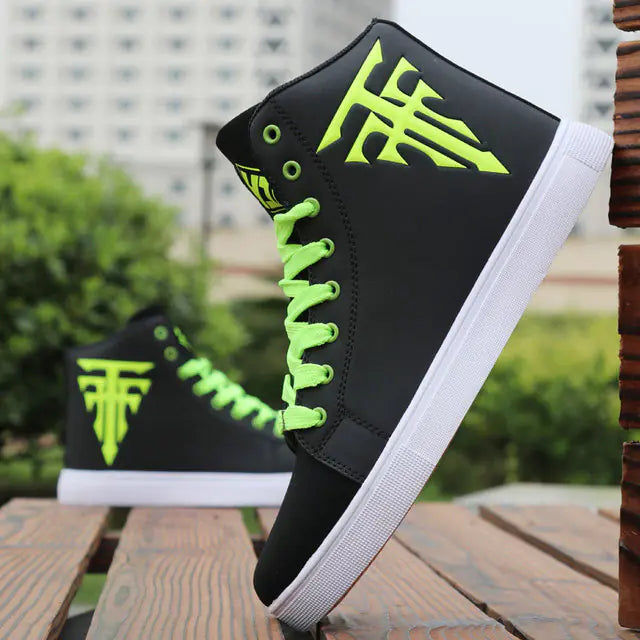 Trendy High-Top Men's Sports Casual Board Shoes