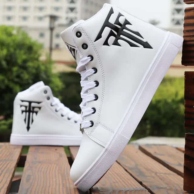Trendy High-Top Men's Sports Casual Board Shoes