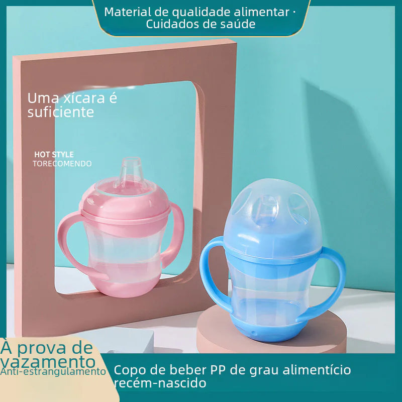 Baby Duckbill Leak-Proof Cup with Lid and Handle