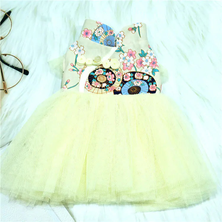 Retro Style Pet Dress for Dogs