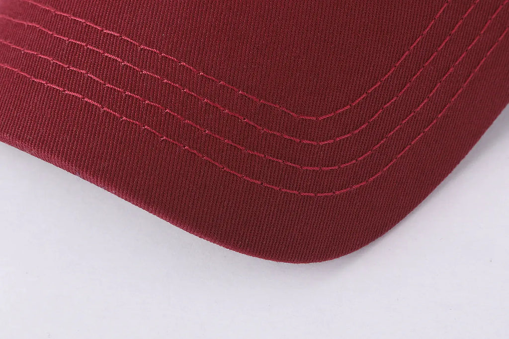 Cross Stitch Embroidered Outdoor Baseball Cap for All