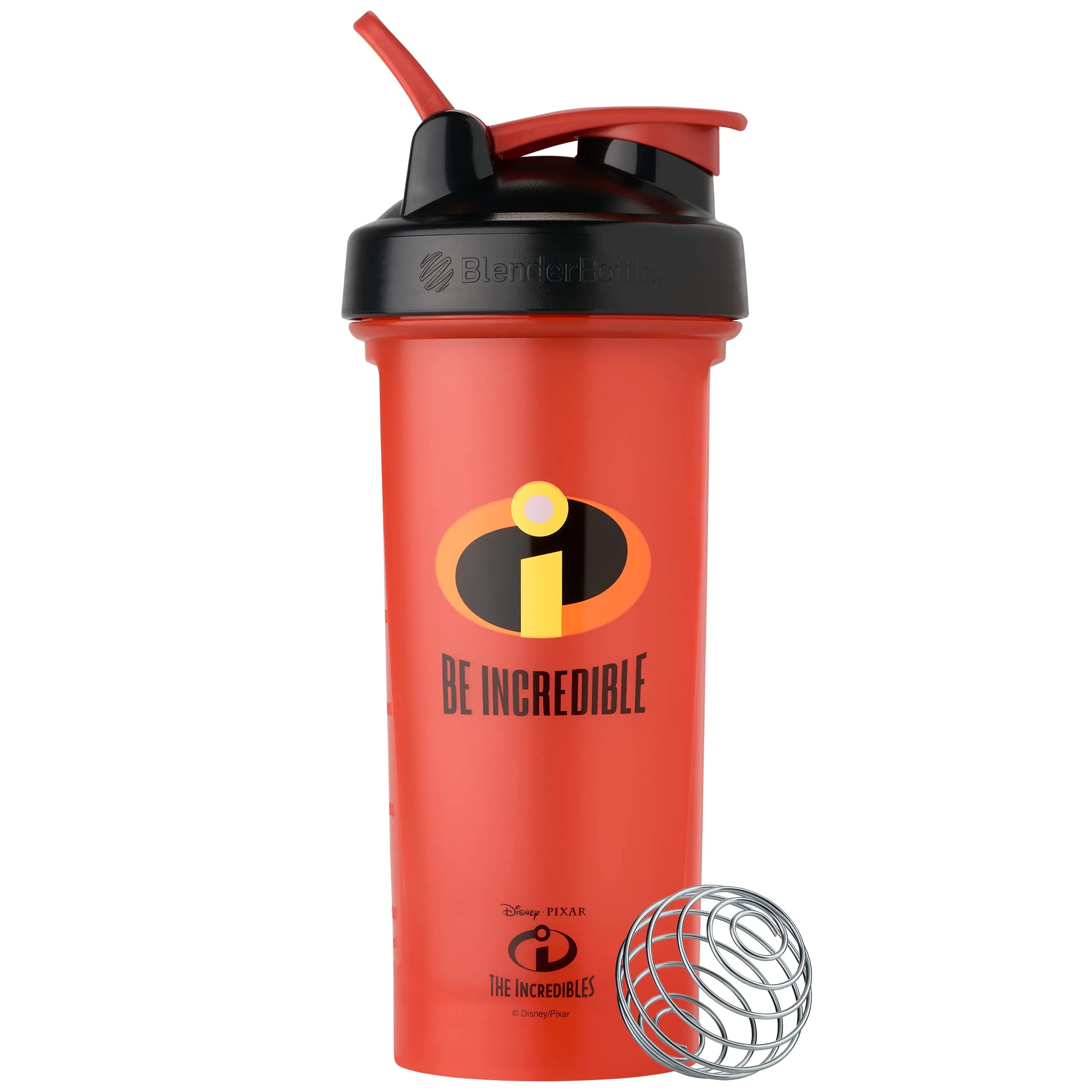 BlenderBottle Pixar Classic V2 Shaker Bottle Perfect for Protein Shakes and Pre Workout 28-Ounce The Incredibles