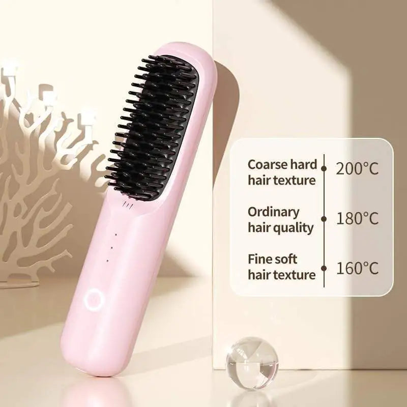 Ceramic Heat Hair Straightening Comb