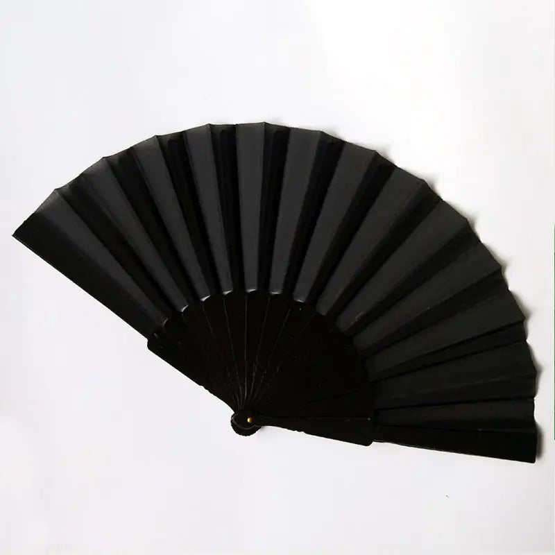 European Style Plain Folding Fan