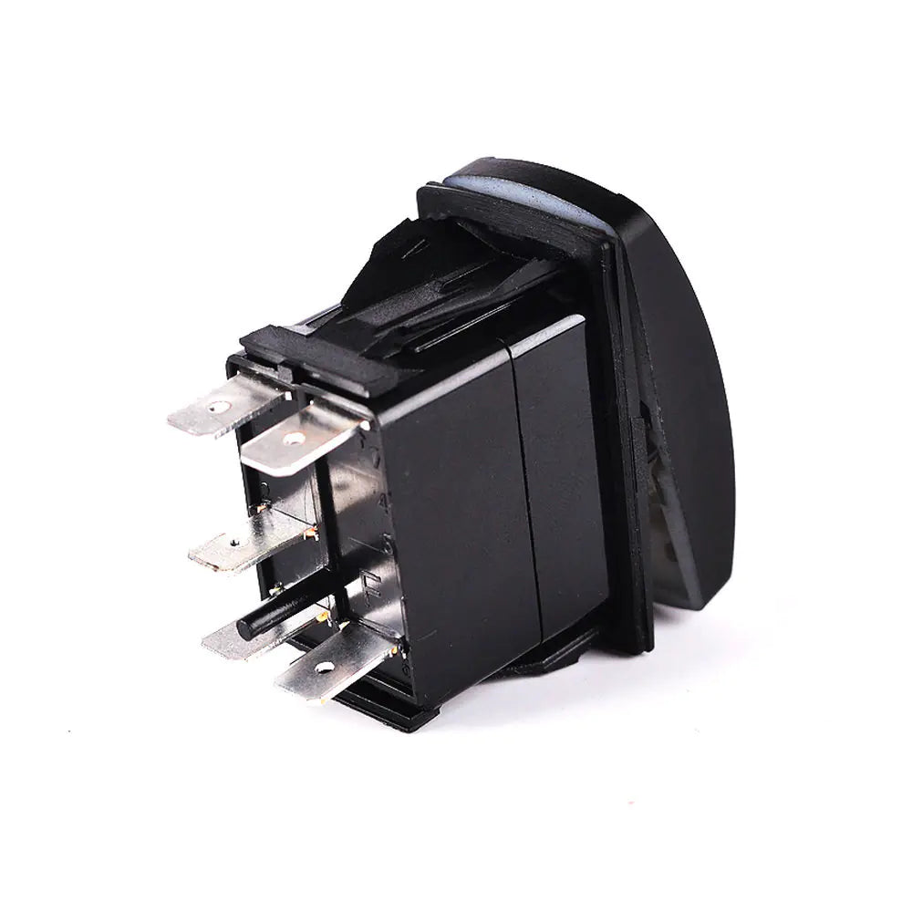 LED Waterproof Button with Dual Lights for Cars