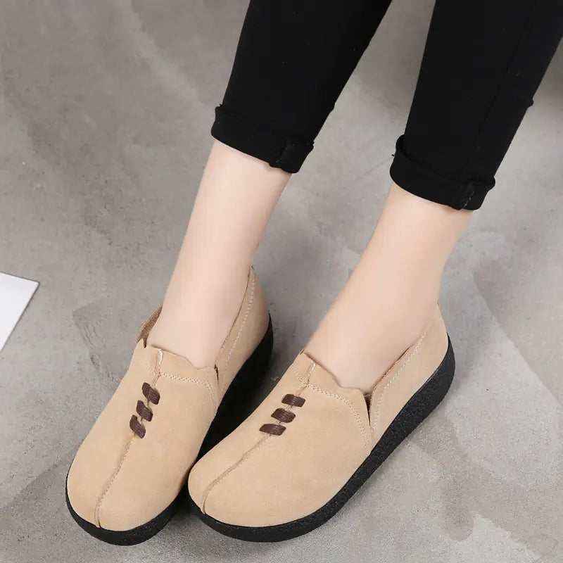 New Women's Thick Sole Platform Rocking Shoes