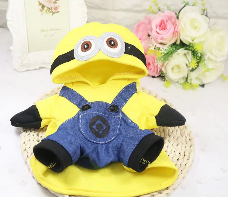 Pets Minion Costume for Dogs and Cats