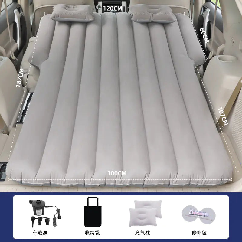 Car Inflatable Mattress for SUV Travel (Folding Design)