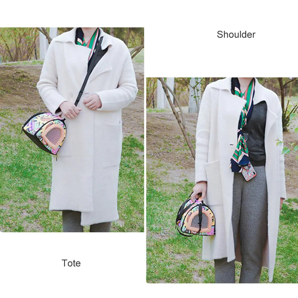 Small Pet Bed and Backpack for Hamsters and Other Pets