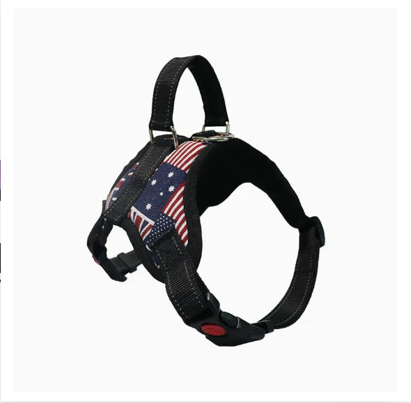 Durable Oxford Cloth Pet Leash and Vest Combo