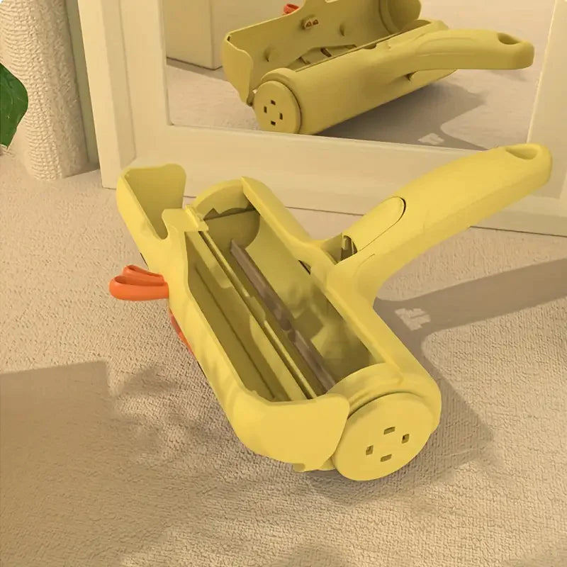 Pet Hair Removal Roller and Suction Cleaner Tool