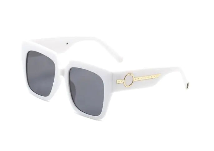 Sunglasses Model 1074 - Large Frame Unisex Design (One Piece)