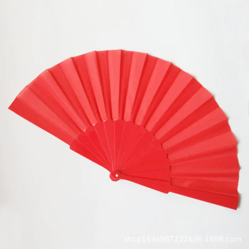 European Style Plain Folding Fan