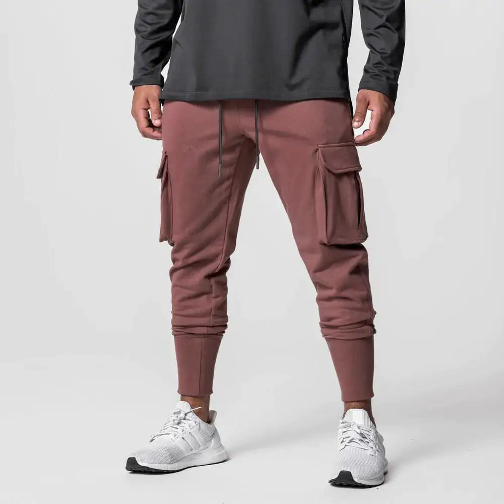 Slim Fit Multi-Pocket Trendy Cargo Pants