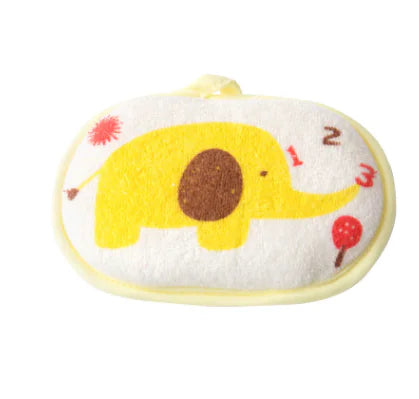 Baby Bath Cotton and Sponge for Newborns