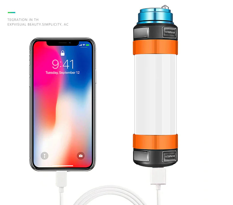 Mosquito-Repellent Flashlight, Outdoor Camping Lamp