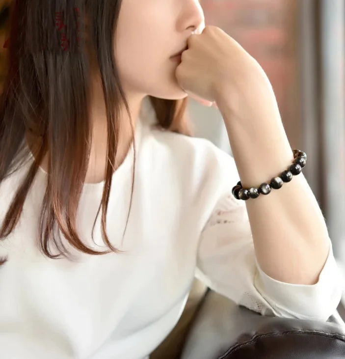 Obsidian Bracelet - High Quality Natural Unisex Wristband