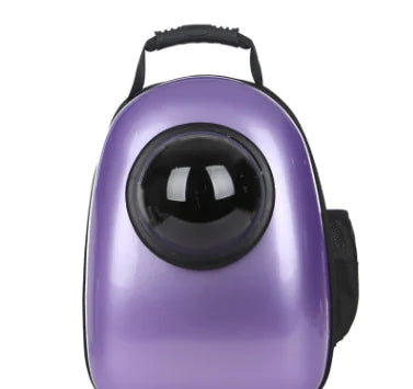 Breathable Pet Space Capsule Backpack for Cats and Dogs