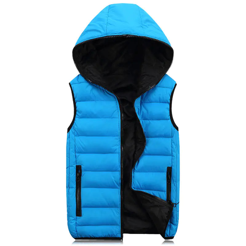 Couple's Down Cotton Vest for Fall/Winter