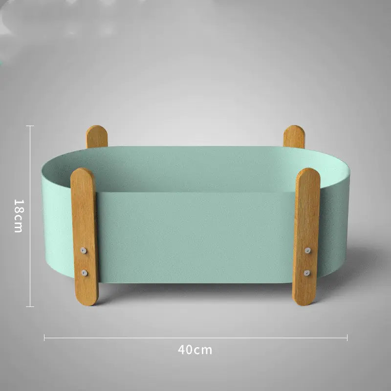 Nordic Iron Planter with Creative Minimalist Design