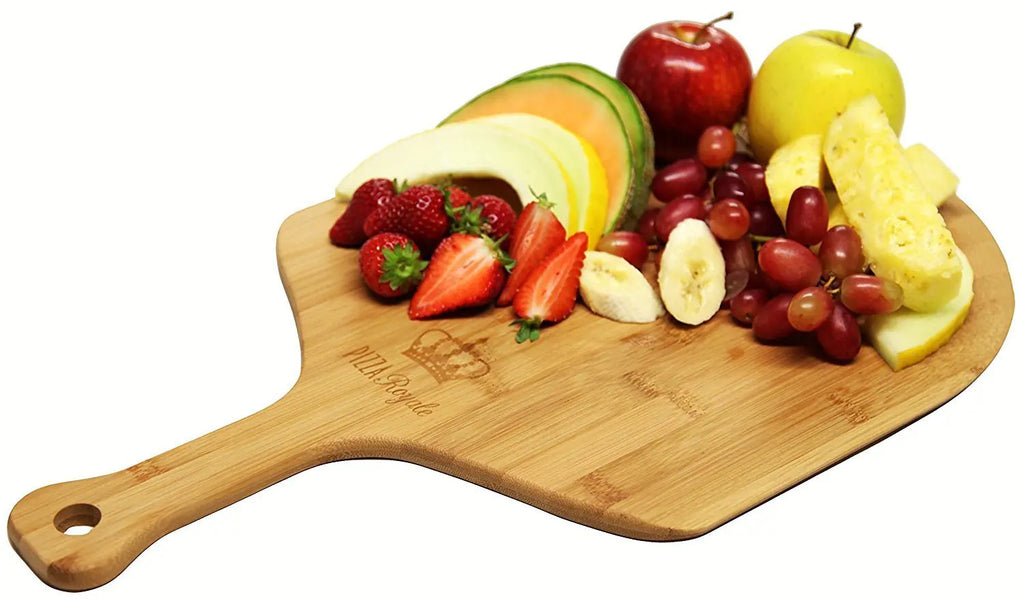 Bamboo Pizza Tray with Handle