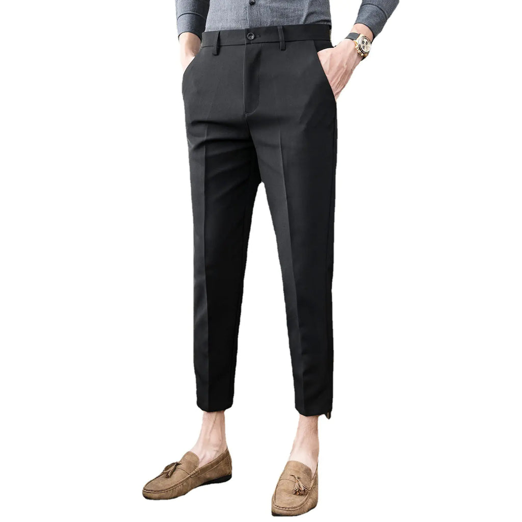 Men's Casual Stylish 9-Point Trousers