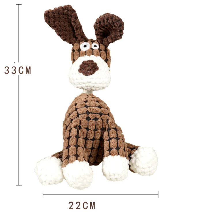 Manufacturer Plush Dog Molar Tooth Toy with Sound