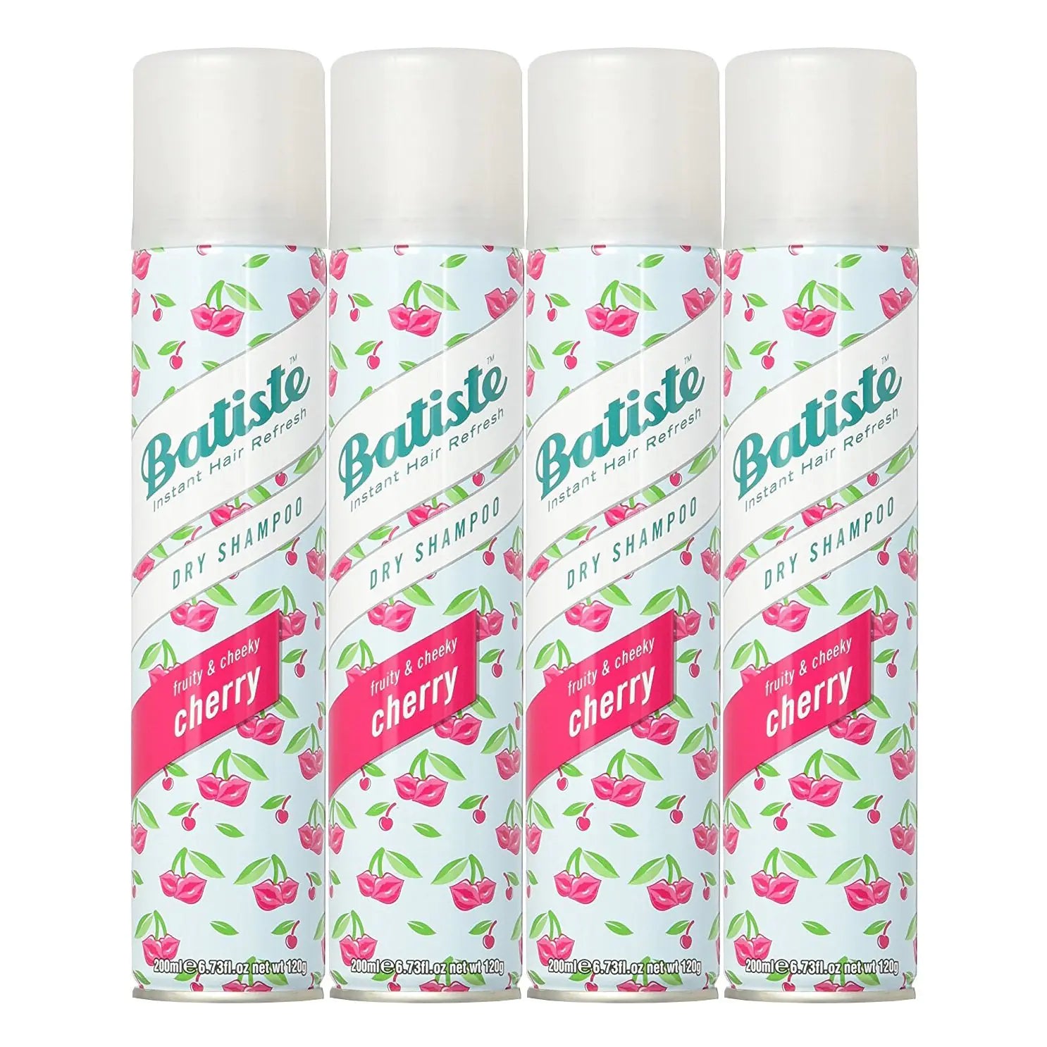 Batiste Dry Shampoo Cherry 6.73 oz (Pack of 4)