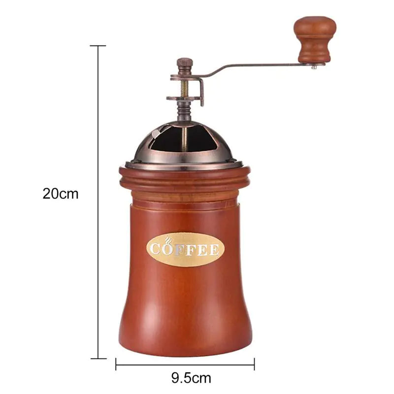 Manual Coffee Grinder with Large Capacity Bean Chamber