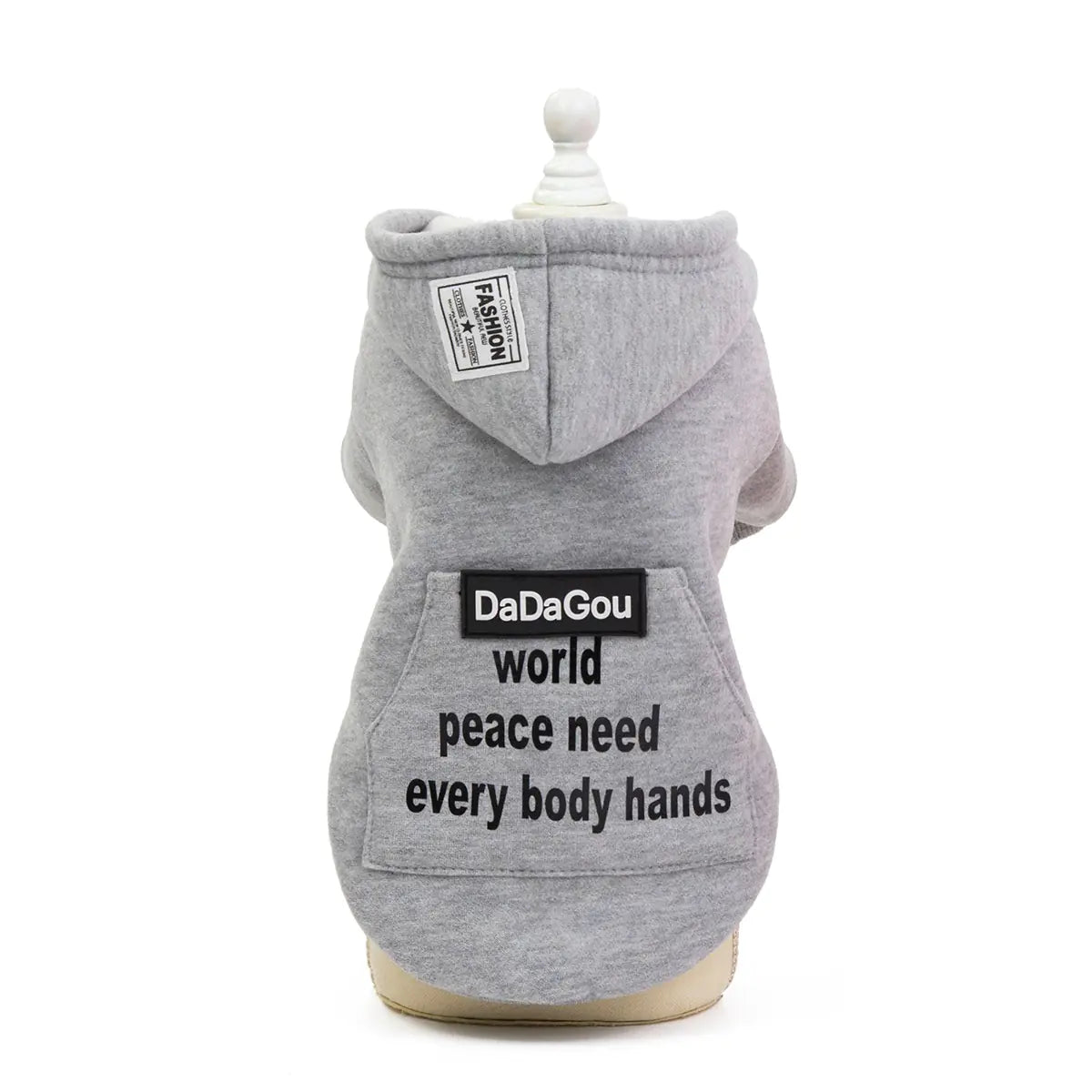 Trendy Brand Warm Pure Cotton Hooded Sweater
