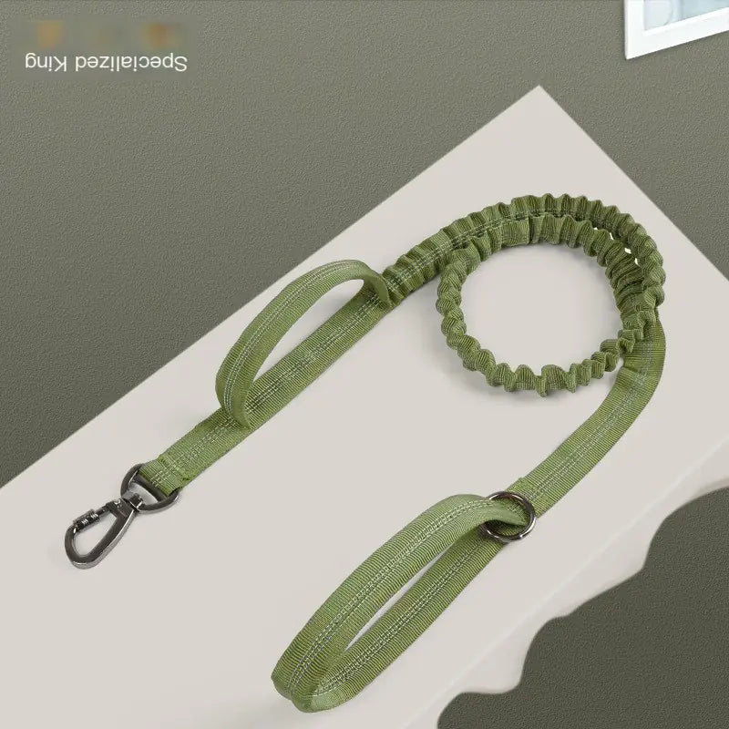 2024 Tactical Nylon Dog Harness with Leash (Medium/Large)