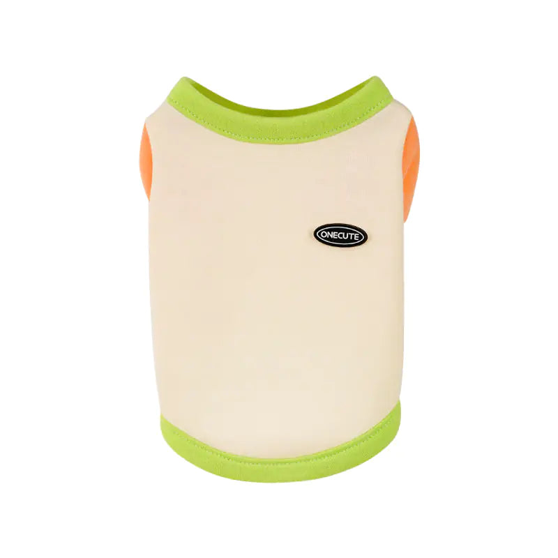Puppy Dog Color Clash Home Wear Bottom Shirt