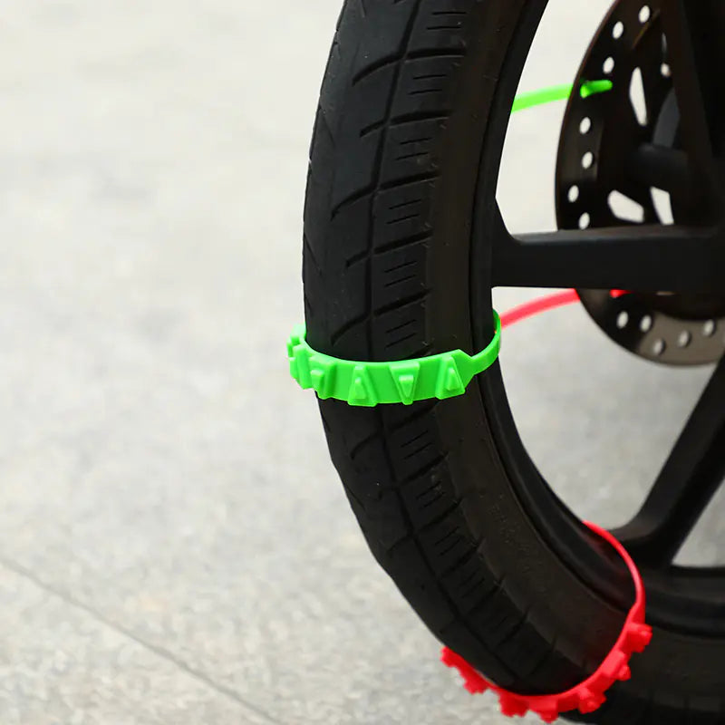 Universal Anti-Slip Chain for Electric Bike Tires