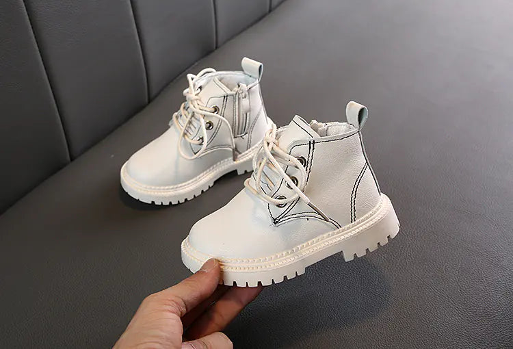 Children's Leather Ankle Boots for All Seasons