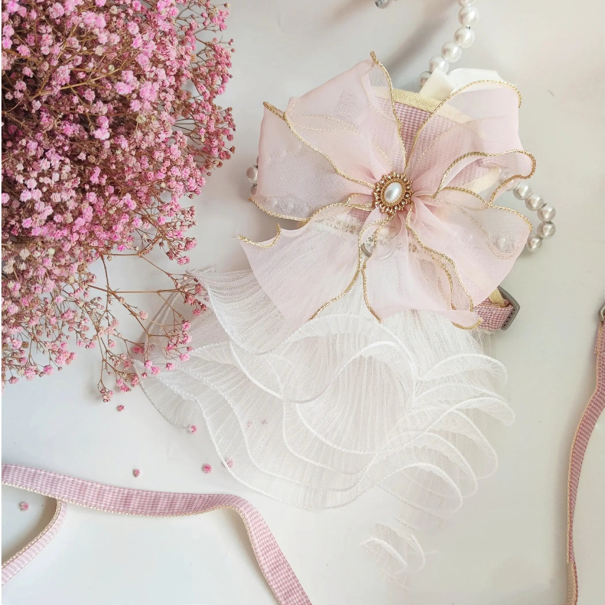 Layers of Yarn Pet Leash for Cats and Dogs