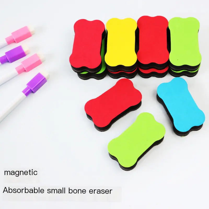 Creative Felt Chalkboard Eraser with Magnetic Foam