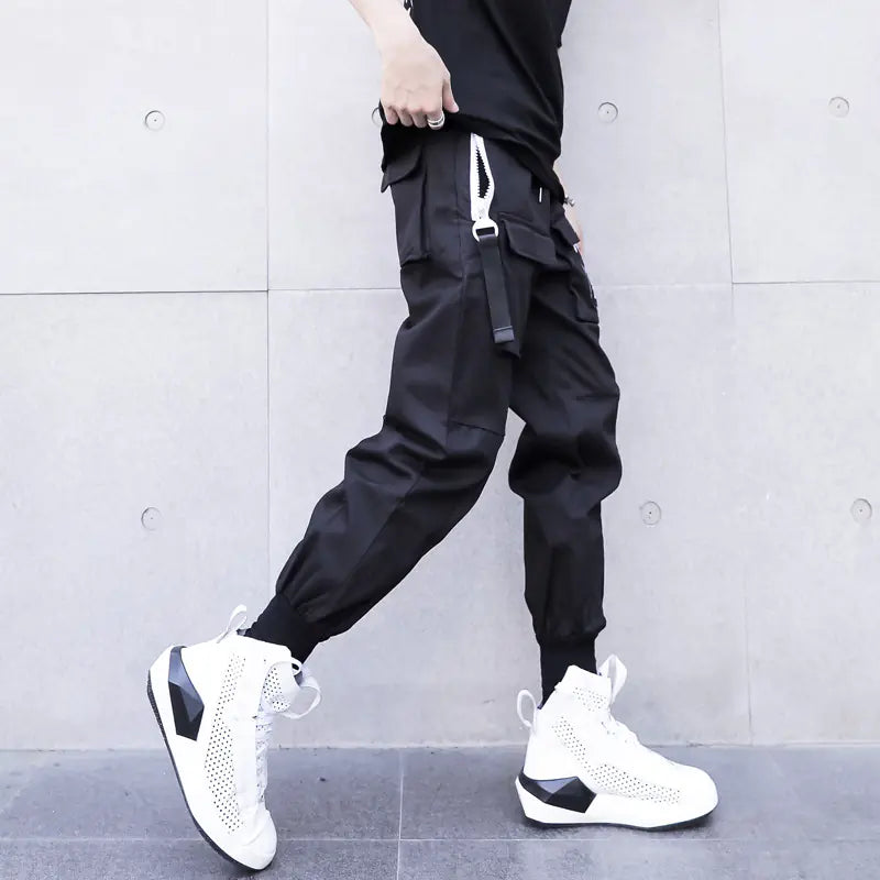 Stylish Multi-Pocket Cargo Pants with Zippers