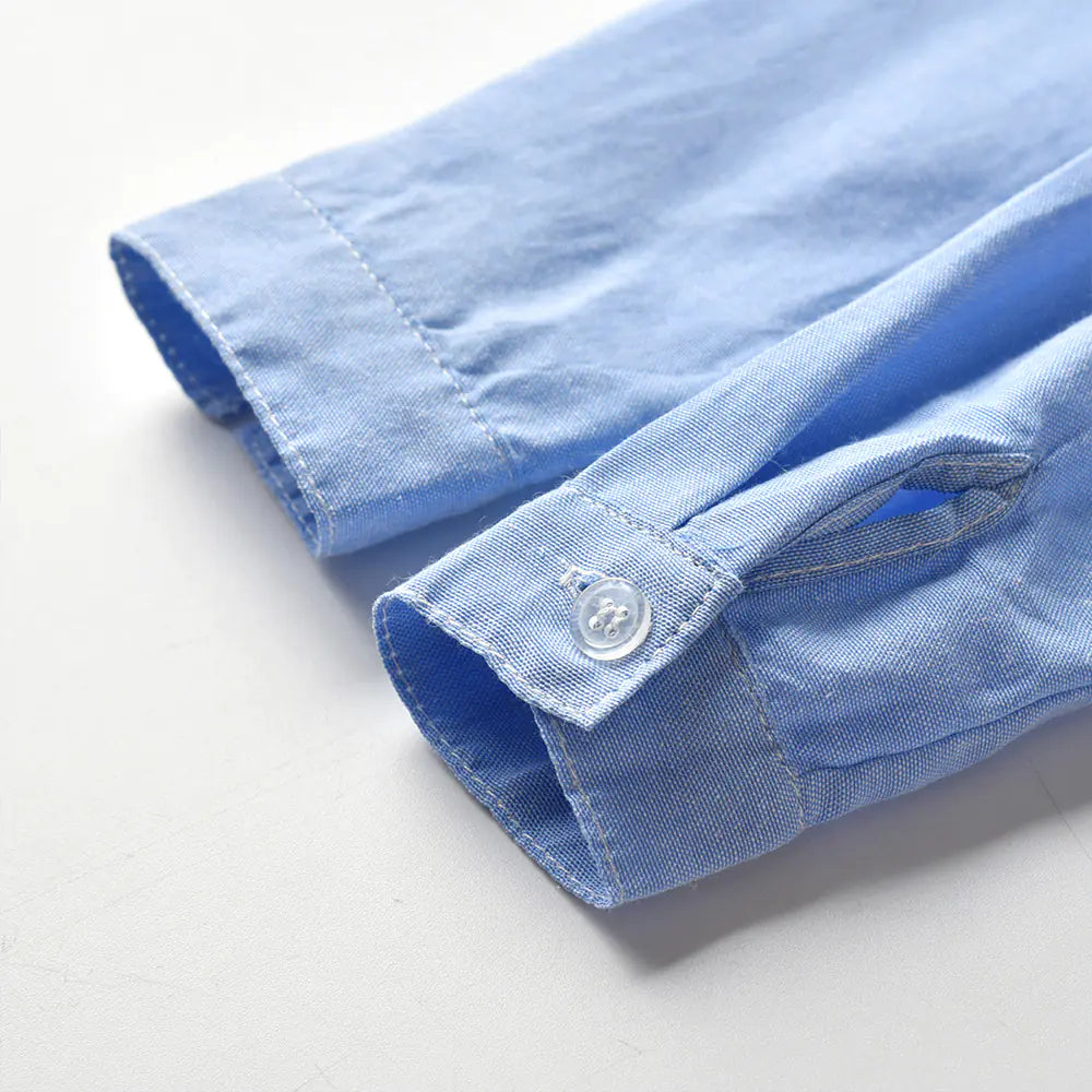 Kids' Striped Vest and Long Sleeve Shirt Suit Set